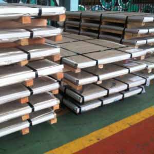 Bunch of steel plates