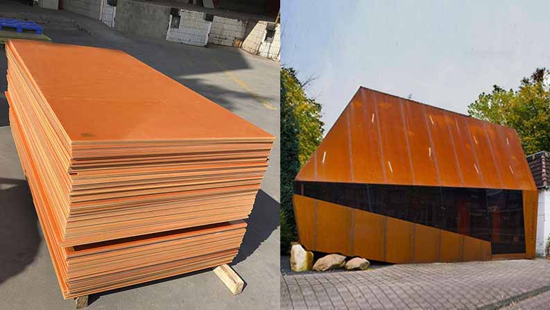corten steel irsm 41/97 plates