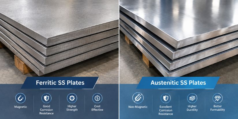 Ferritic SS Plates vs Austenitic Plates Ferritic SS Plates vs Austenitic Plates